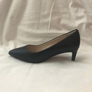 Cole Haan low heel point toe pumps